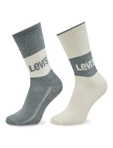 Set 2 parov ženskih visokih nogavic Levi's
