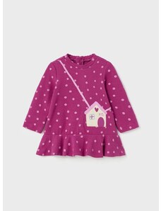 Obleka za dojenčka Mayoral vijolična barva