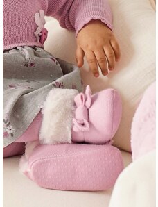 Čevlji za dojenčka Mayoral Newborn vijolična barva