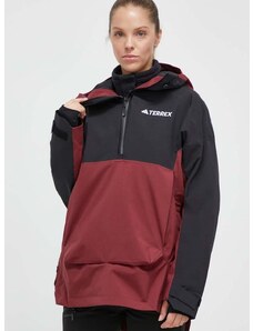 Športna jakna adidas TERREX Xperior 2L RAIN.RDY črna barva