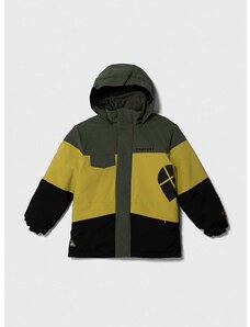 Otroška smučarska jakna Protest PRTPECKER JR zelena barva