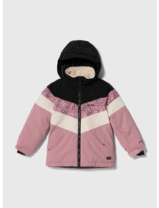 Otroška smučarska jakna Protest PRTFUGY JR roza barva