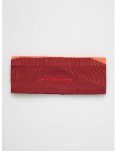 Naglavni trak LA Sportiva Knitty rdeča barva