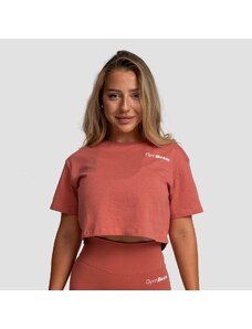 Ženska majica Limitless Cropped Cinnamon - GymBeam