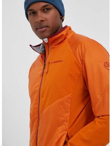 Športna jakna LA Sportiva Ascent Primaloft oranžna barva