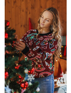 Ženski pulover Frogies Christmas