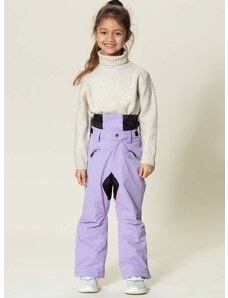 Otroške smučarske hlače Gosoaky BIG BAD WOLF vijolična barva
