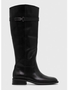Usnjeni elegantni škornji Vagabond Shoemakers SHEILA ženski, črna barva, 5635.101.20