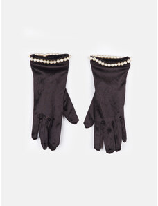 GATE Elegantne večerne rokavice z biseri