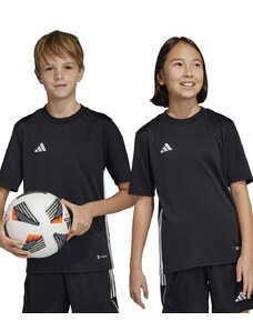 Otroška kratka majica adidas Performance TABELA 23 JSY Y črna barva