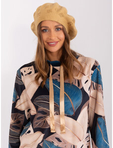 Fashionhunters Women's camel beret