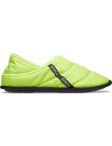 Crocs Neo Puff Lined Slipper lime punch