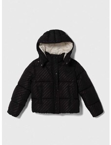 Otroška jakna Pinko Up črna barva