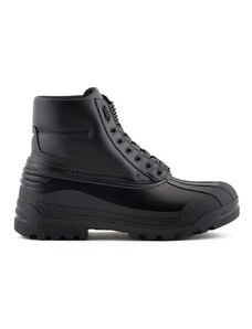 Visoki čevlji Emporio Armani moški, črna barva, X4M391 XF741 00002