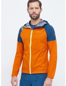 Športna jakna LA Sportiva Pocketshell rjava barva