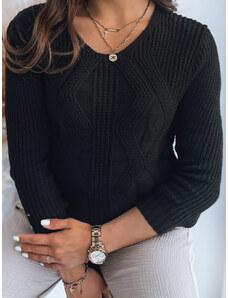Women's sweater SERAFIN black Dstreet z