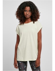 Urban Classics Women's T-shirt with extended shoulder light mint