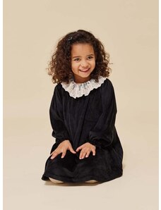 Obleka za dojenčka Konges Sløjd črna barva