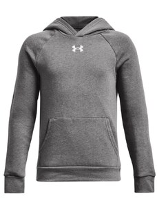 Under Armour ikica s kapuco Under Arour UA Rival Fleece Hoodie-GRY 1379792-025 YD