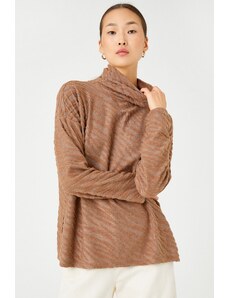 Koton ženski rjavi pulover