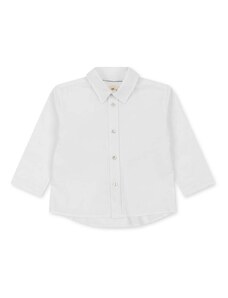 Otroška bombažna srajca Konges Sløjd bela barva