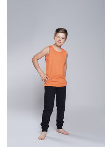 Italian Fashion Tytus T-shirt for boys with wide straps - orange