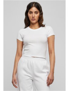 Urban Classics Ženski beli kratki top