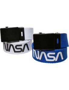 MT Accessoires NASA Belt Kids 2-Pack White/Blue