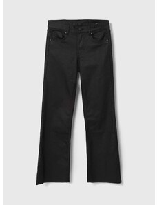Otroške hlače Pepe Jeans črna barva