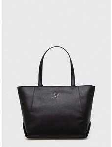 Torbica Calvin Klein črna barva