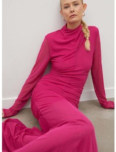 Obleka Gestuz roza barva