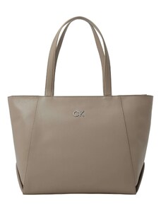 Calvin Klein Nakupovalna torba barva blata