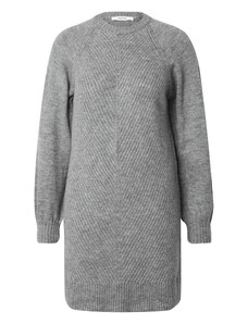 ABOUT YOU Pletena obleka 'Branka' pegasto siva