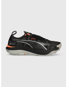Tekaški čevlji Puma Voyage Nitro 3 GTX črna barva