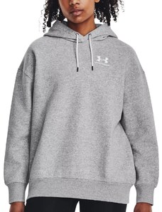 Under Armour ikica s kapuco Under Arour Essential Flc OS Hoodie-GRY 1379495-012