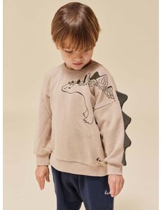 Otroški pulover Konges Sløjd rjava barva