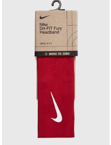 Naglavni trak Nike Fury 3.0 rdeča barva