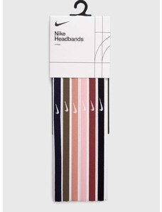 Naglavni trakovi Nike Jacquard 2.0 6-pack roza barva