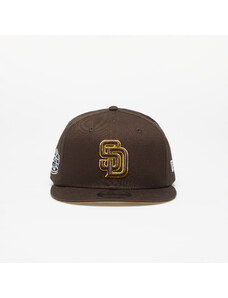 New Era San Diego Padres Side Patch 9FIFTY Snapback Cap Nfl Brown Suede/ Bronze
