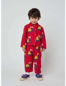 Pižama za dojenčka Bobo Choses rdeča barva