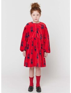 Otroška obleka Bobo Choses rdeča barva