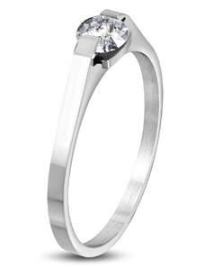 Kesi Engagement Ring Surgical Steel Shiny Elegance