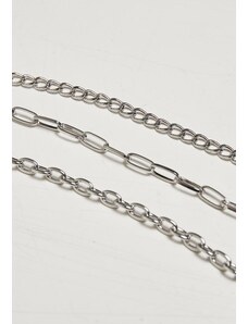 Urban Classics Accessoires Necklace with razor blade - silver color
