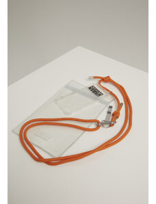 Urban Classics Accessoires I Phone 8 Accessory Necklace - Transparent/Orange