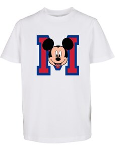 MT Kids Mickey Mouse M Face Kids T-shirt White