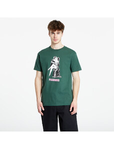 PLEASURES French Kiss T-Shirt Hunter Green