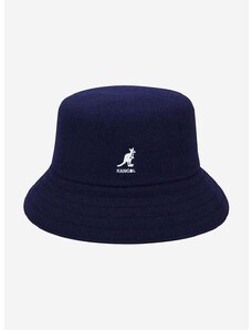 Volnen klobuk Kangol Wool Lahinch mornarsko modra barva