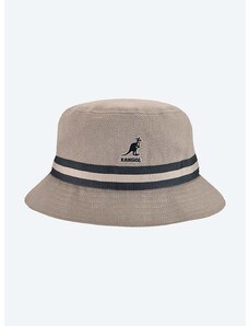Bombažni klobuk Kangol Stripe Lahinch mornarsko modra barva