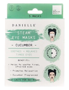 Blazinice za oči Danielle Beauty Steam Eye Mask 5-pack