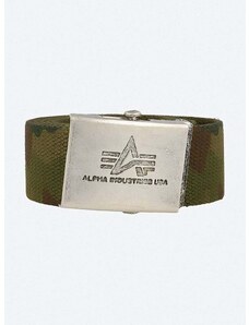 Pas Alpha Industries Heavy Duty Belt zelena barva